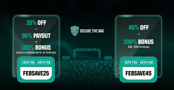 February Secure the Bag Discount Codes