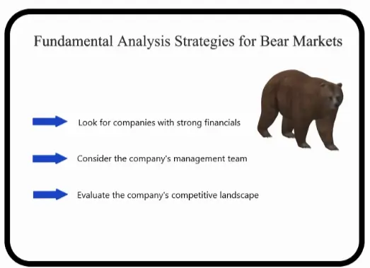Fundamental Analysis Strategies for Bear Markets