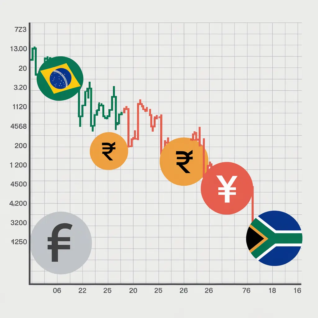 BRICS Currencies vs. Each Other