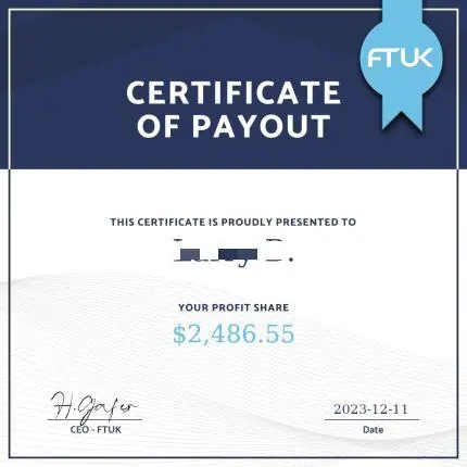 FTUK Payout Certificates 