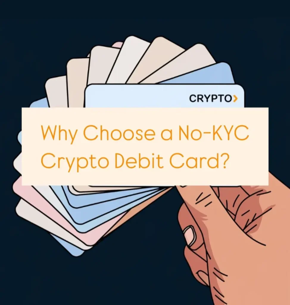 Why Choose a No KYC Crypto Debit Cards