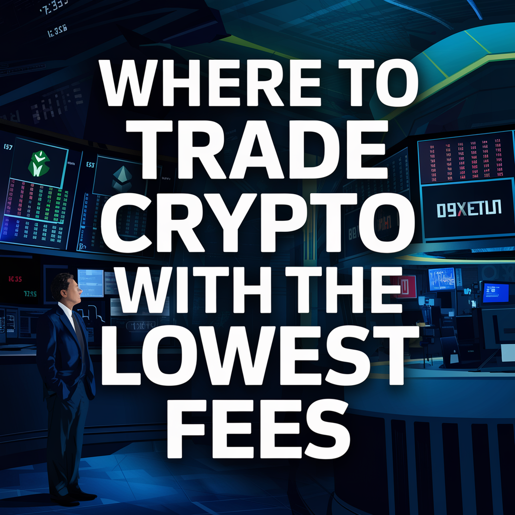 Trade crypto with the lowest fees