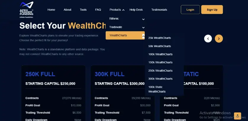 Apex Trader Funding Account