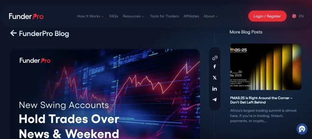 FunderPro's Swing Account
