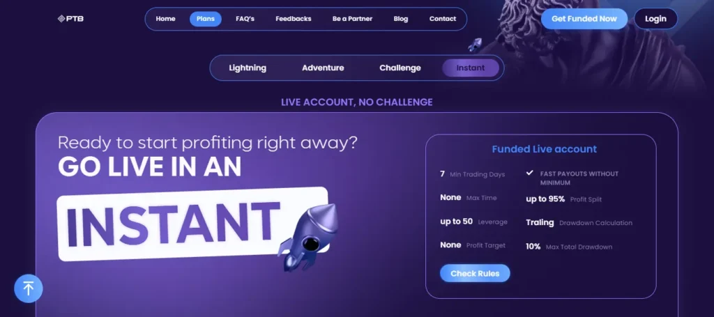 Plutus Trade Base  The Instant Plan