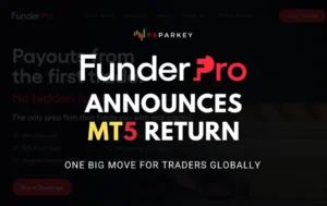 FunderPro Announces MT5 Return